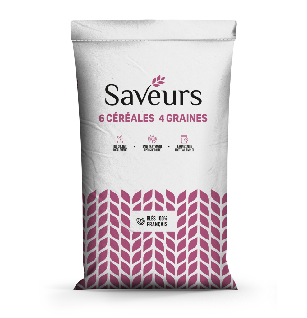 SAC 25KG SAVEURS 6 CÉRÉALES 4 GRAINES