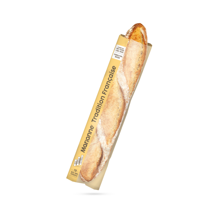 Visuel du sachet baguette Marianne Tradition Française Label Rouge