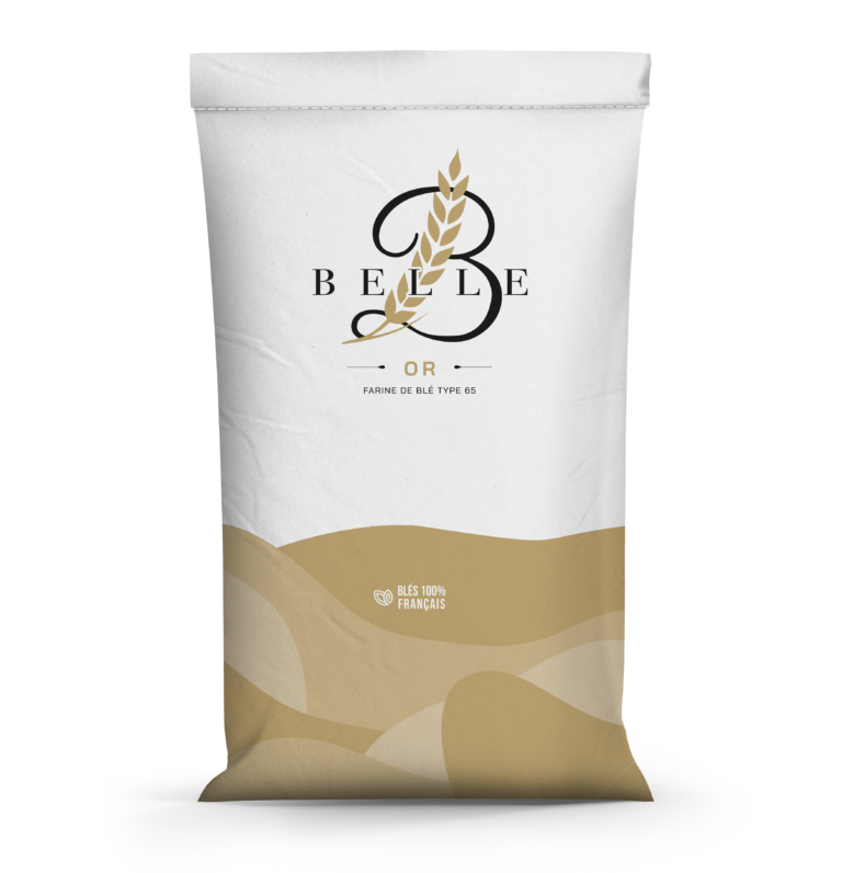 Visuel du sac farine 25 kg BELLE OR T65 par Bellot Minoteries