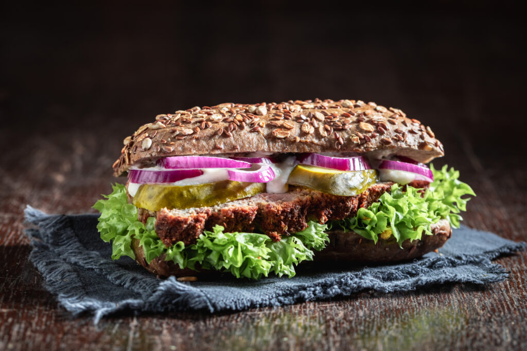 photo d'un sandwich froid